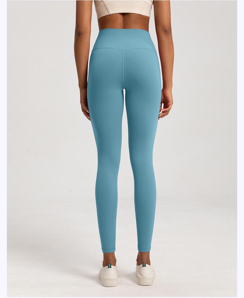 Женские леггинсы для йоги с высокой талией и плюшевой подкладкой - Теплые, с эффектом подтяжки бедер, плотные, эластичные леггинсы для фитнеса осенью/зимой