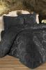 Busem Jacquard Chenille Single Bedspread Black
