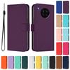 HuaweiNova8i Case For Huawei Nova 8i Wallet Leather Flip Case huaweiNova8i Protective Pattern Card Slot Book Solid Color Cover