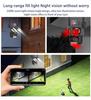 Wireless PTZ Camera with Triple Lens & Screen for Home Network Monitoring