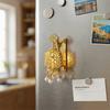 Retro Chinese Architecture Fridge Magnet Openwork Design Locker Cabinet Decoration Magnets  Friend