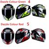 2023 Full Face Motorcycle Helmet ABS Unisex-Adult Off Road Moto Street Bike ATV Helmets 46 Glass DOT Approved