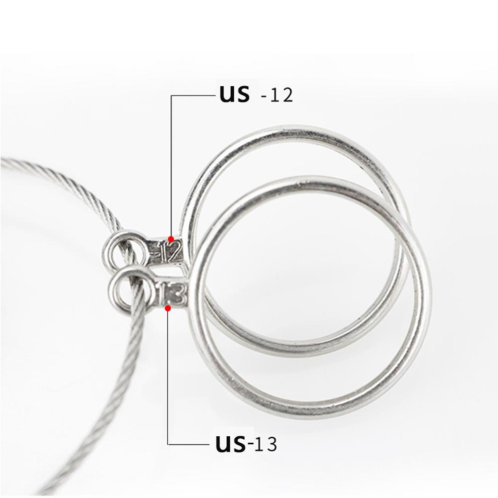 Металлическая измерительная линейка, измерительный инструмент для колец, измерительный инструмент для колец на палец, измерительный инструмент для ювелирных изделий, размер США