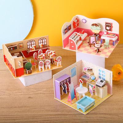 3D-пазл-модель, набор для сборки своими руками для детей, 3-6 лет – Образовательная развивающая игрушка-пазл для подарков в детский сад