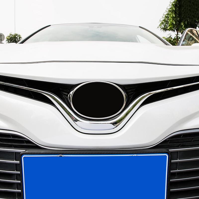 Для Toyota Camry XV70 2018 Camry 70 Гибрид Автомобиль Передняя Решетка Рамка Накладка Покрытие Накладка Аксессуары