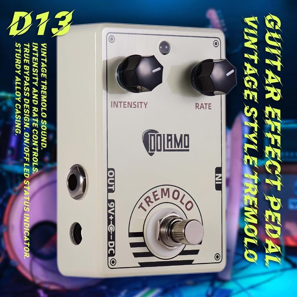 Педаль эффектов для гитары Dolamo True Bypass FUZZ Distortion Overdrive D1-D14 для бас-гитары электрогитары
