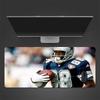 Michael Irvin Mouse Pad, Large Gaming Desk Mat, Non-slip XXL Mousepad for Laptop & Tablet, Mini PC Playmat with Stitched Edges
