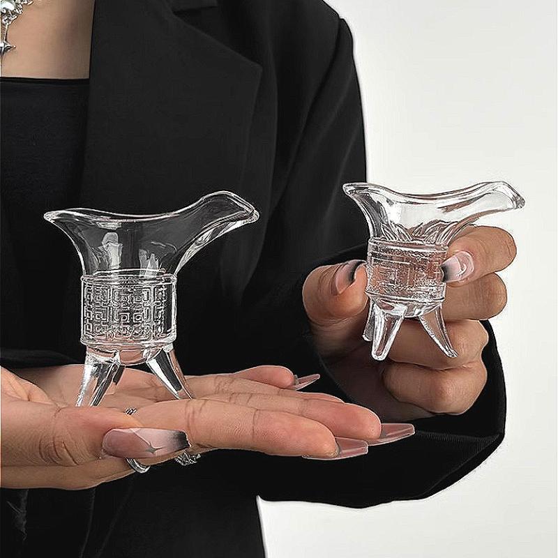 10 мл/20 мл/30 мл/100 мл креативная чашка Байцзю древний императорский бокал для вина китайский стиль трехногая коктейльная кружка уникальная кружка для спиртных напитков