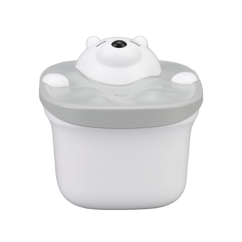 450ml   Desktop Humidifier Bubble Bear Shape USB Charging Moisturizing Humidifier
