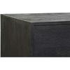 Buffet bas - Item Home - Bois de manguier - Noir - 3 portes - 145 x 43 x 77 cm
