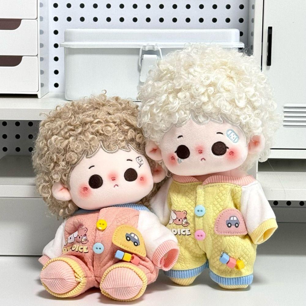 Одежда для кукол из хлопка, кепка, плюшевая кукла, одежда для кукол из хлопка, 20 см