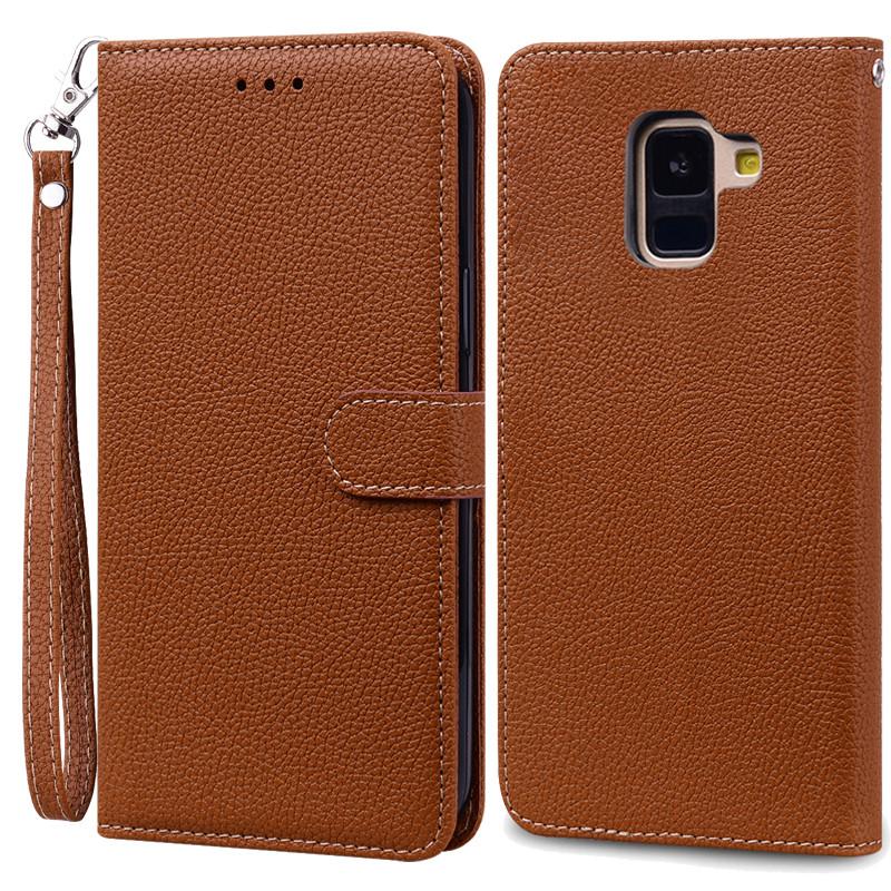 A8 Plus Case For Samsung Galaxy A8 2018 Case A530F SM-A530F Wallet Flip Leather Case For Samsung A8 Plus 2018 A8+ A730F Cover