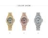 Women's Fashion Rhinestone Quartz Wristwatch - Full Diamond Style