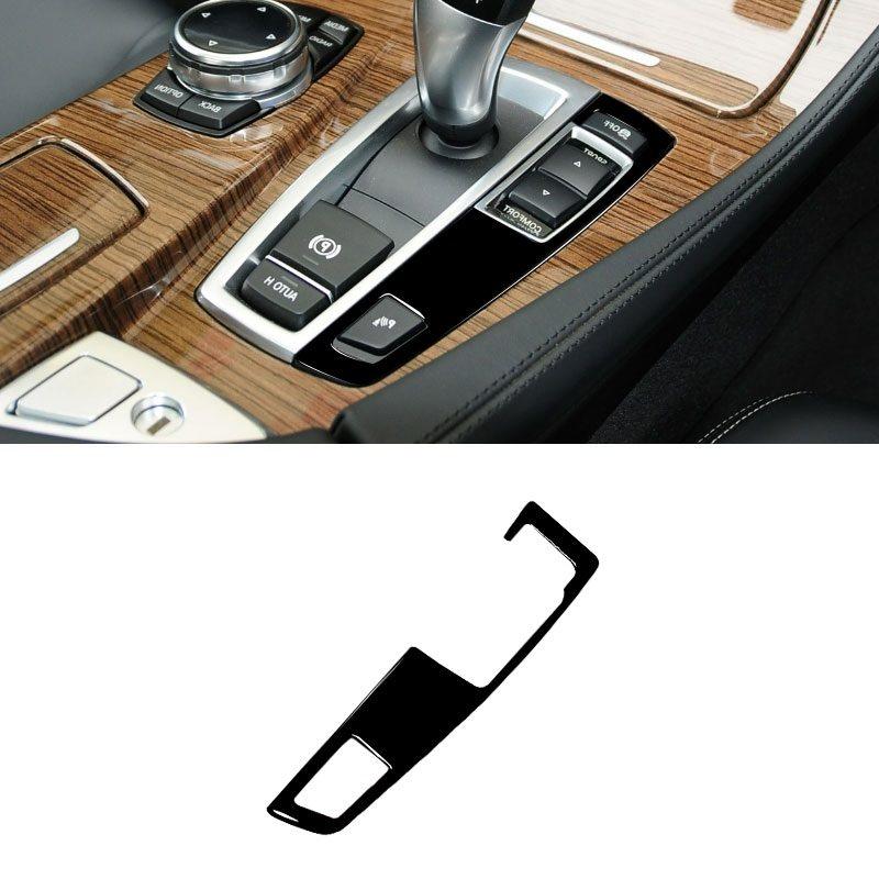 Piano Black Car-styling Center Console Gear Shift Panel Side Button Trim Cover For BMW 5 Series F10 F07 X3 X4 F25 F26 2010-2017