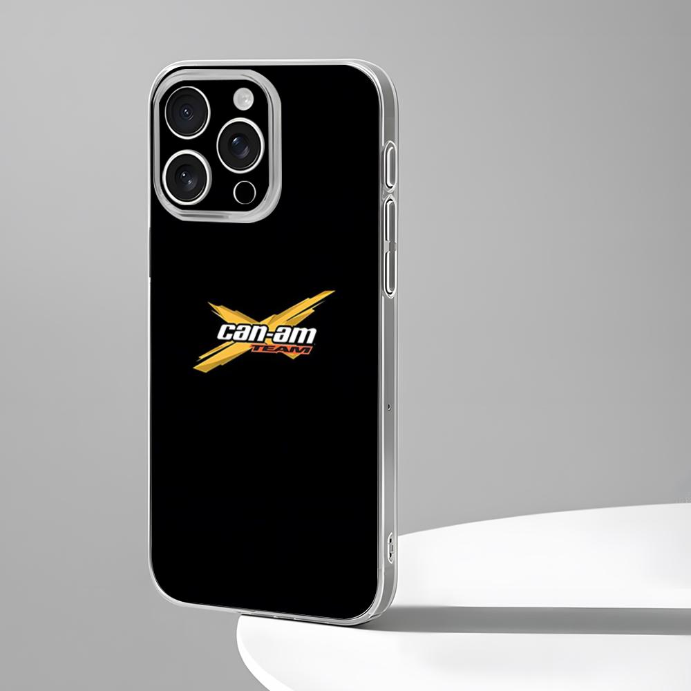 Чехол для телефона Can Am Can-am Team Новый для IPhone 16 15 14 12 13 11 Pro Max Mini X XR XS Plus Черный Силиконовый Прозрачный Чехол