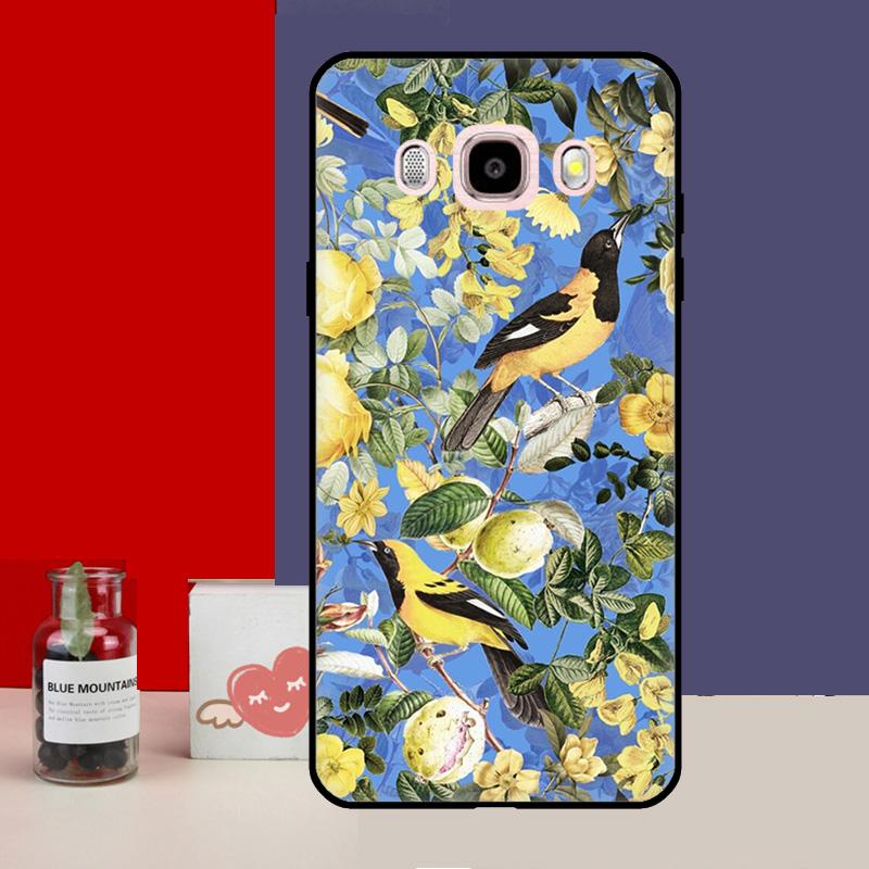 Чехол Garden Birds для Samsung Galaxy J3 J5 J7 2016 A3 A5 2017 A6 A7 A8 A9 J8 J4 J6 Plus 2018 задняя крышка