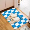 Flame Logo Design Printed Office Carpet Chair Cushion  Entryway Rug, Rugs for Living Room, Bedroom Christmas gifts