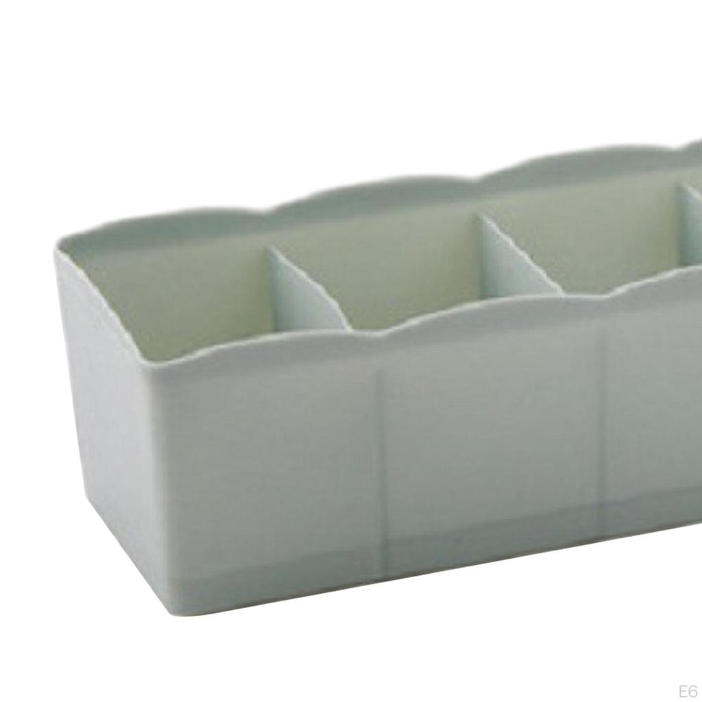 Органайзер для ящиков шкафа, коробки для бюстгальтеров, разделитель для косметики, хранение, 5 ячеек, порядок для носков