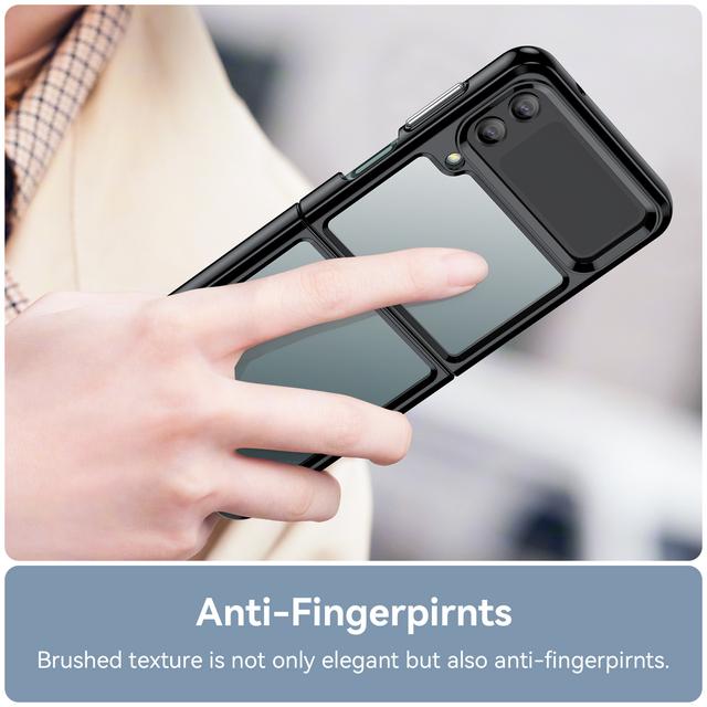Акриловый складной чехол с защитой от падения для Samsung Galaxy Z Flip 4 5g Flip4 Flip3 Flip 3, жесткий защитный чехол для Samsung Flip4