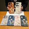 Для Xiaomi 13t Poco X6 M6 Pro Redmi Note 14 13 12 11 10 Pro противоударный силиконовый мягкий кожаный узор с текстурой однотонного цвета