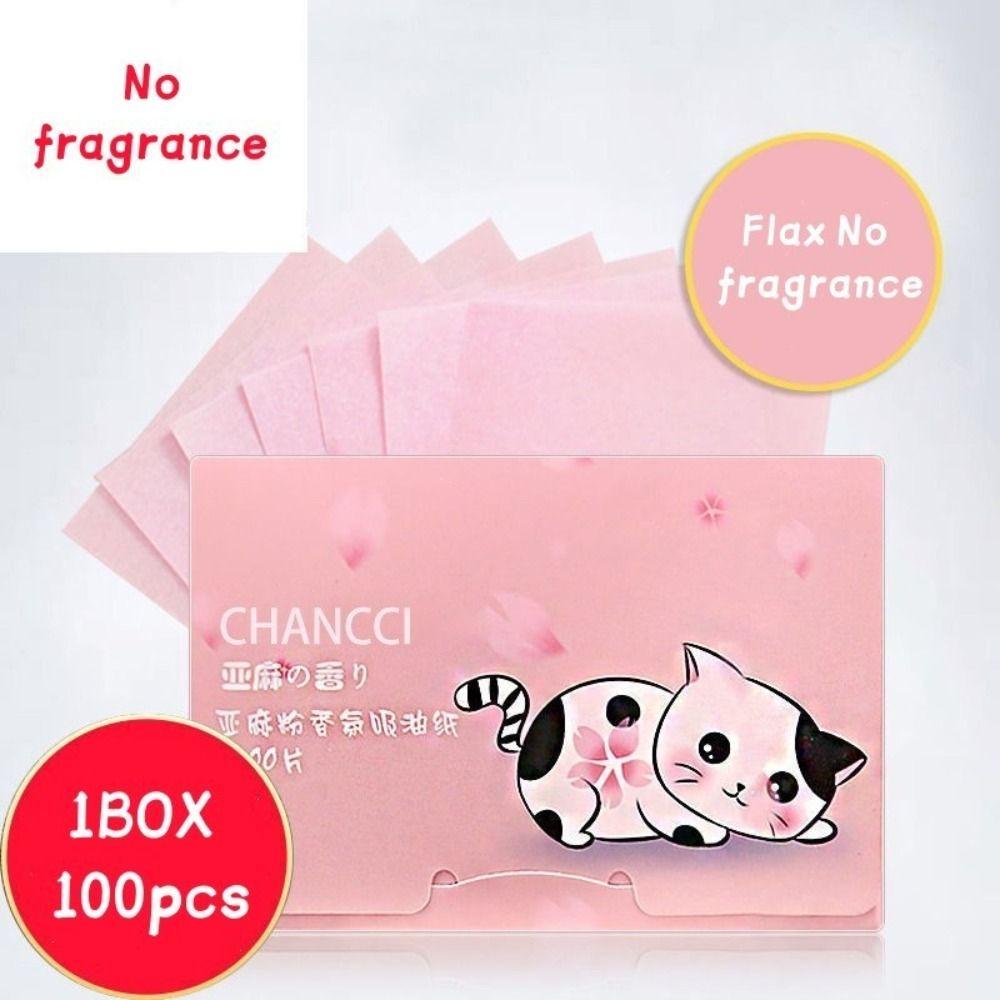 100 шт., промокательная бумага с бамбуковым углем и маслом, антижировая бумага для лица, ароматическая чистка лица