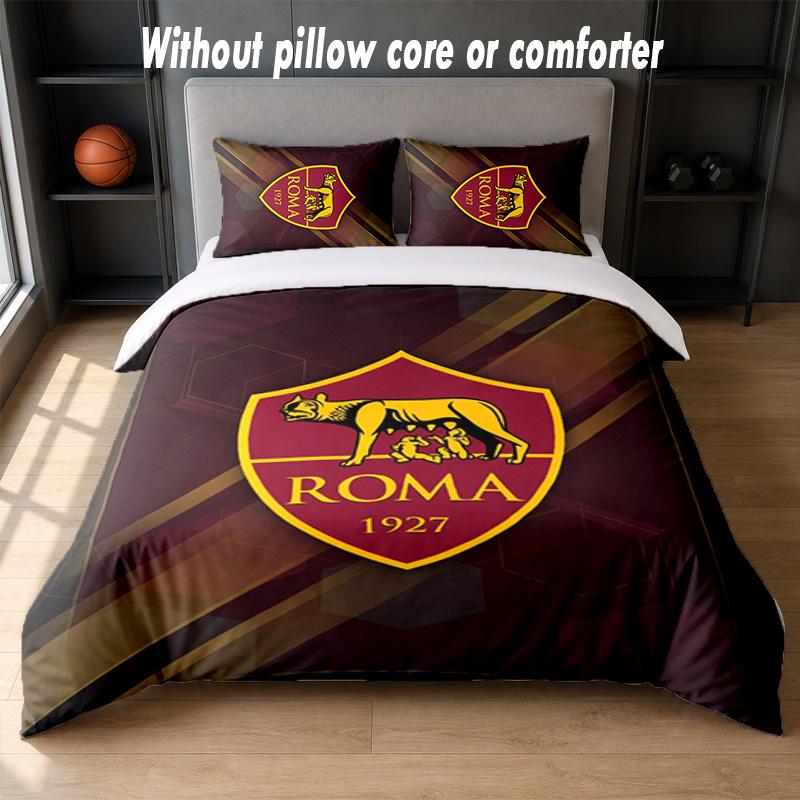 AS Roma Design Bed Bedding Set 1 Duvet Cover + 2 Pillowcases Soft Breathable Household Bed Linens