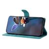For Samsung Galaxy S21 FE 5G Case Stylish Imprinted Leather Wallet Stand Cell Phone Cover
