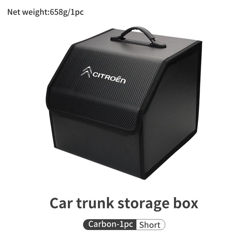 KDXF2 Car Trunk Storage Box Organizer Stowing Tidying Container Bag For Citroen C5 C1 C2 C6 C4L DS3 DS4 DS5 C-Elysee Grand Berlingo