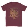 Fox Hound Special Forces Group Logo Metal Gear Solid TShirt Hippie TShirts Men Cotton ONeck 5XL Clothes Short Sleeve Tops