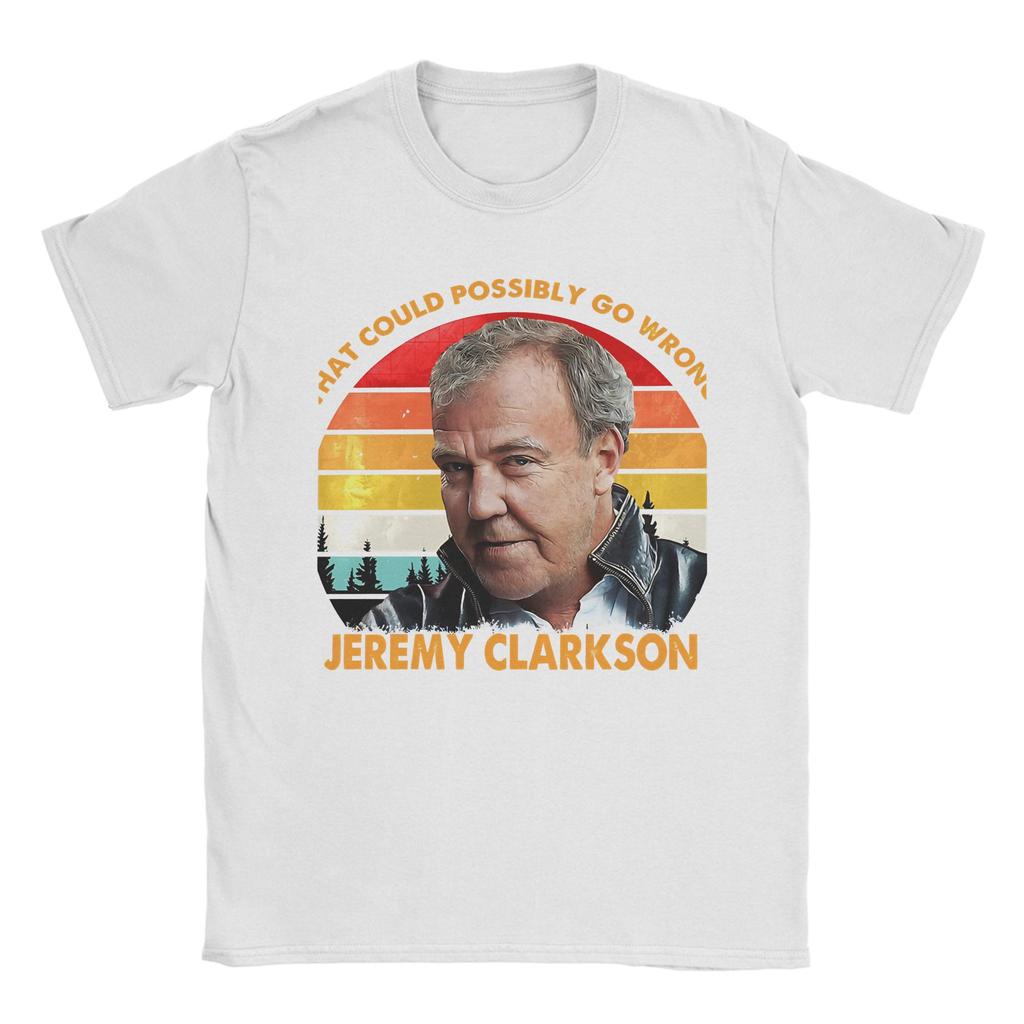 Richard Hammond Top Gear The Grand Tour Jeremy Clarkson T Shirts for Unisex TShirt Crew Neck  Tee Shirt Short Sleeve Clothes