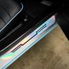 Защита порога автомобильной двери Накладка на порог Защита порога 4 шт. Защитные наклейки на автомобиль из углеродного волокна Защита от царапин Для защиты порогов