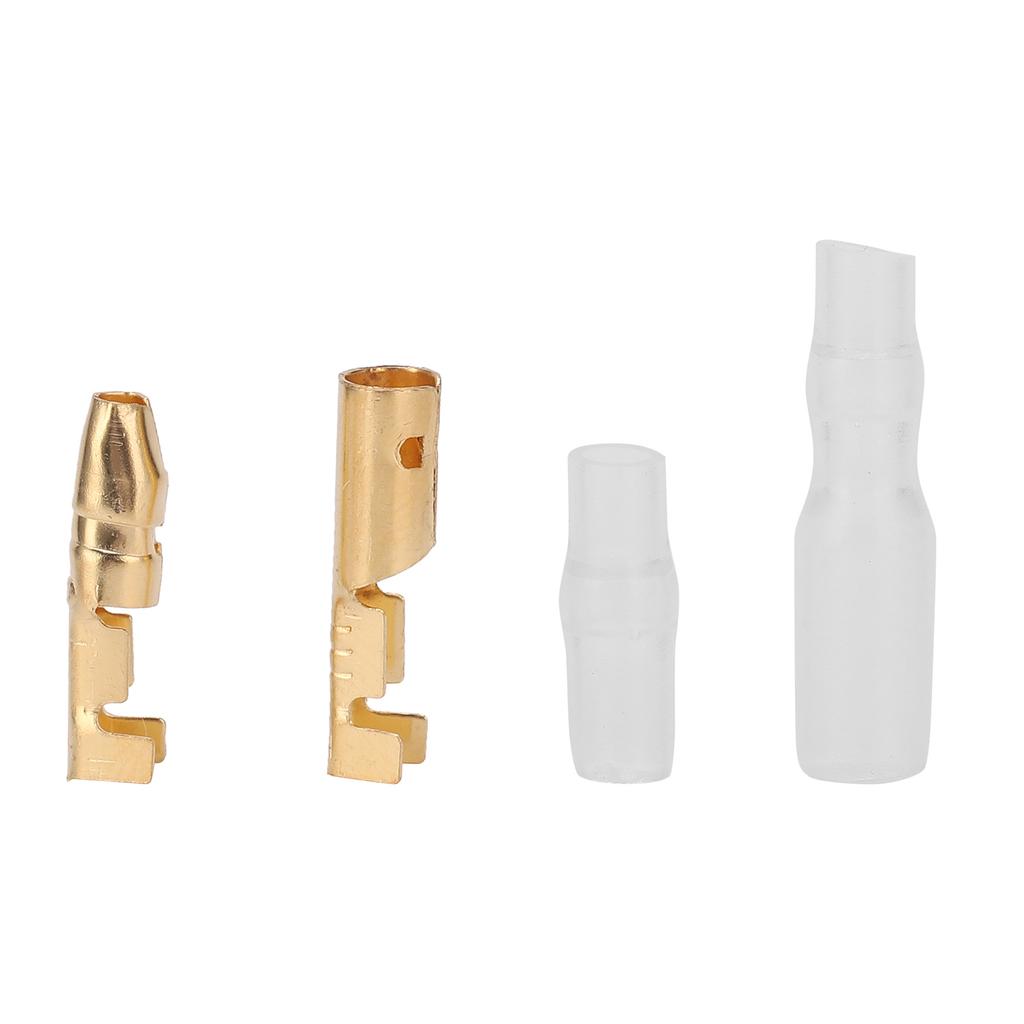 200 шт. 4,0 мм клеммный соединитель автомобильный электрический провод соединитель золотой промышленные принадлежности