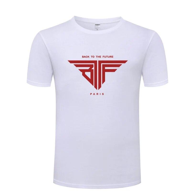 Back To The Future BTTF T Shirts Unisex Short Sleeve O Neck Cotton Unisex T-Shirt Cool Fashion Funny Streetwear Top Tee Big Size