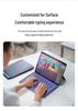 Цветная Bluetooth-клавиатура с подсветкой для Surface Pro 12