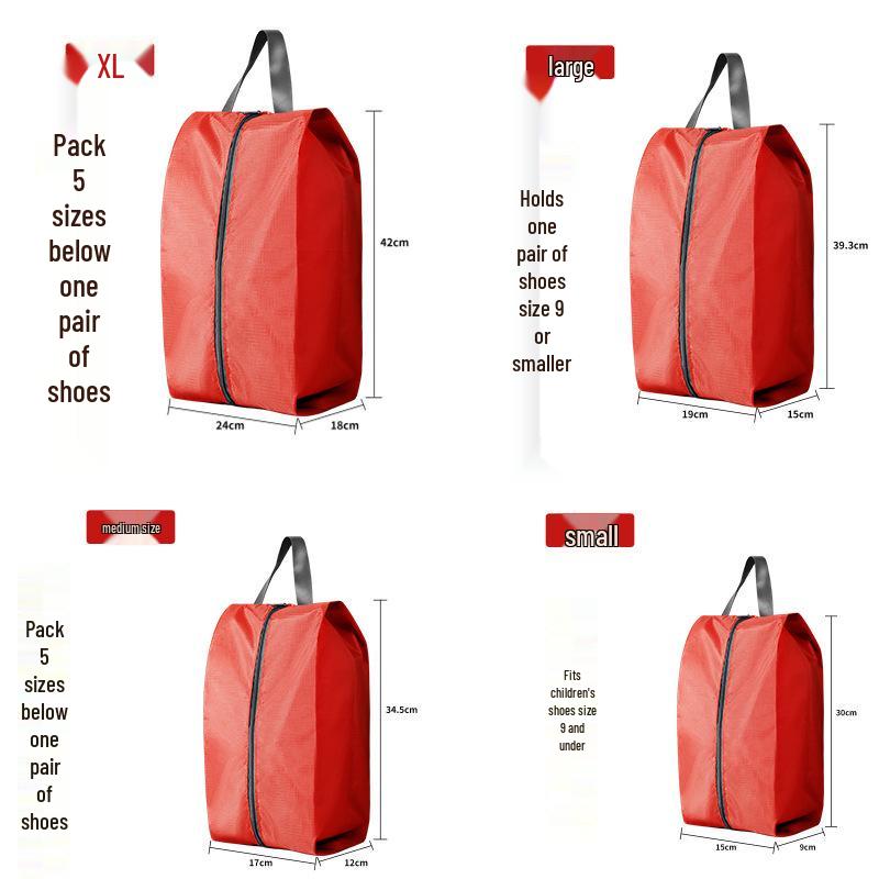Портативная, складная сумка для хранения обуви - Пыле- и влагозащищенная, большой вместимости, разных размеров