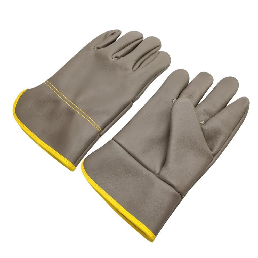 Cowhide Welding Gloves Short Safety Gloves New Mechanic Glove