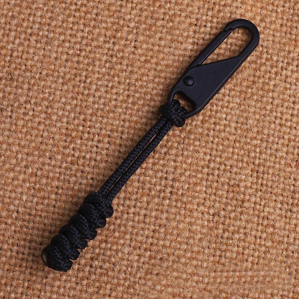 Detachable Zipper Sliders Durable Zipper Replaceable Accessories Creative Pull Rope Outdoor
