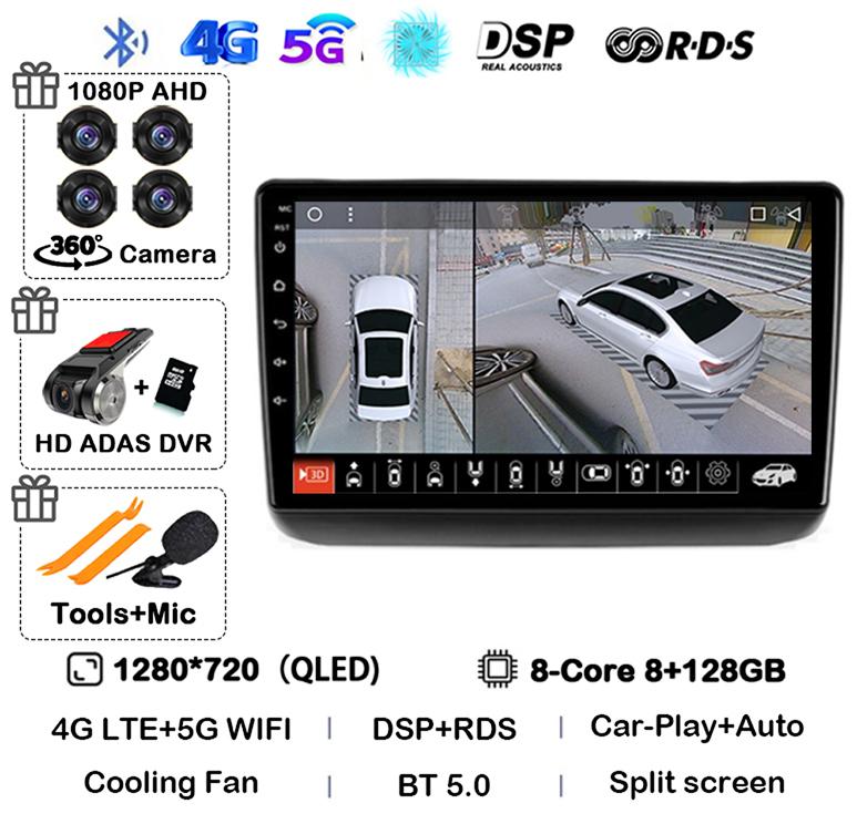 Android 14 Auto Carplay WIFI+4G для Jeep Grand Cherokee WK2 2013 - 2020 Автомобильное радио GPS навигация Мультимедиа Видеоплеер Стерео