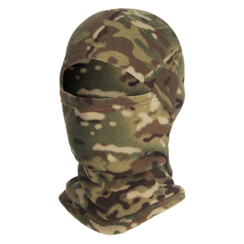 Ветрозащитная флисовая велосипедная маска и шапка - теплая, многофункциональная защита головы для осенних и зимних видов спорта