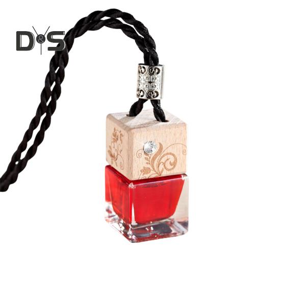 Автомобильный парфюмерный кулон, долговечный аромат, декоративное стекло, автомобильный парфюмерный декор для бодрящего вождения