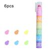 Yousheng  Marker Pen Round Tip 6 Colors Quick-Drying Crayons for DIY Albums Drawing And Marking In Book Coloring Art Supplies