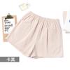 Spring and Summer New Cotton and Linen Shorts Women's Outer Wear Thin A- Shown Wide Leg High Waist Slimming Plus Size Loose Casual Shorts for Women
