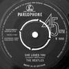 7-дюймовая пластинка BEATLES - She Loves You / I'll Get You R5055 Parlophone 1963 UK Рок Б/У