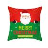 Роскошно мягкая 18-дюймовая наволочка «Счастливого Рождества» с Санта-Клаусом и праздничными цветами