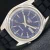 USED JAPAN SEIKO 5 AUTOMATIC 6119C MENS DAY/DATE BLUE DIAL WATCH A427851-2 R1054-a427851
