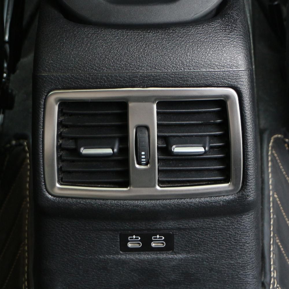 Car Rear AC Vent Outlet Trim Cover for BMW X1 F48 2016 - 2022 Air Conditioning Decoration Sticker Accessories