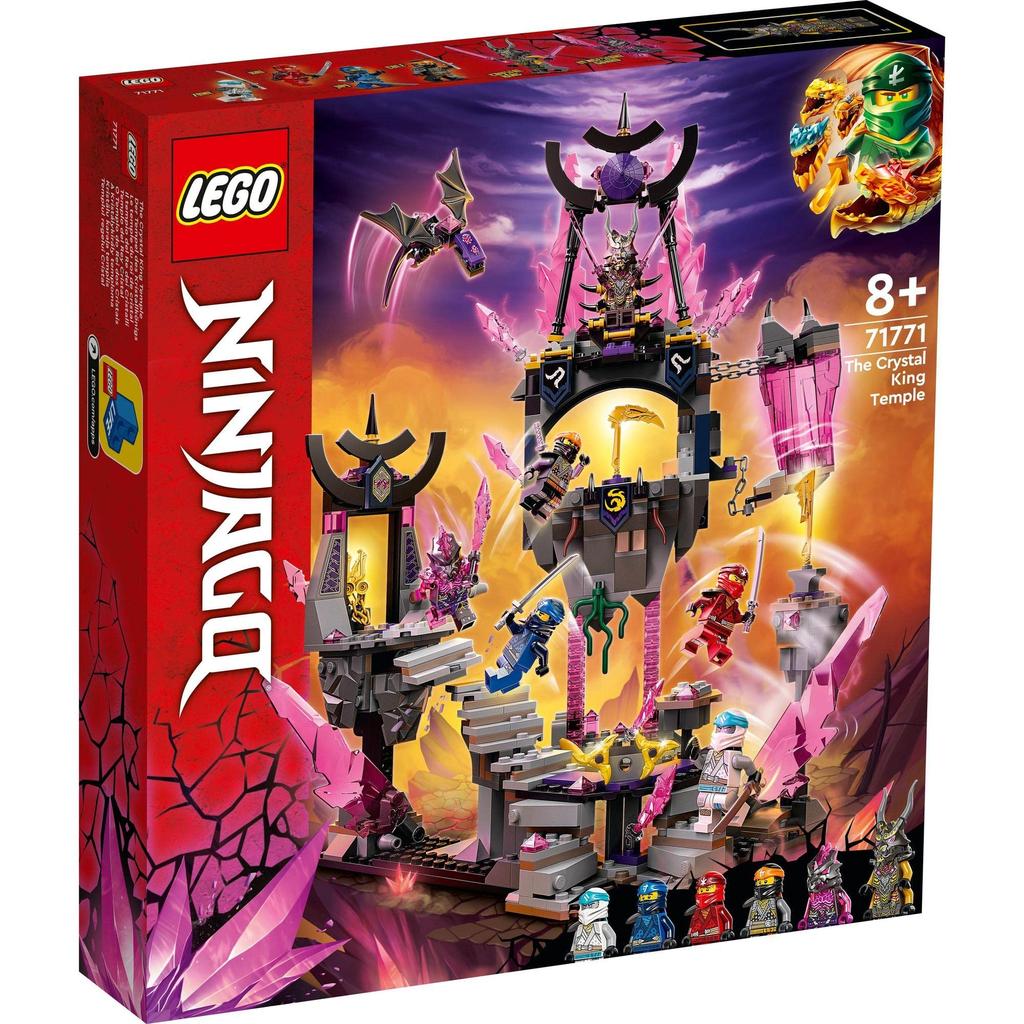 LEGO Ninjago Crystal Temple 71771 Игрушка Блок Настоящее время Ninja Ninja House Home Мальчики Возраст King's 8+