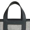 HERMES In The Loop Canvas With Swift Calfskin Basket Bag Pig Nose Bucket Bag Handbag Women's Dark Green & Beige Gray H085690CKAG