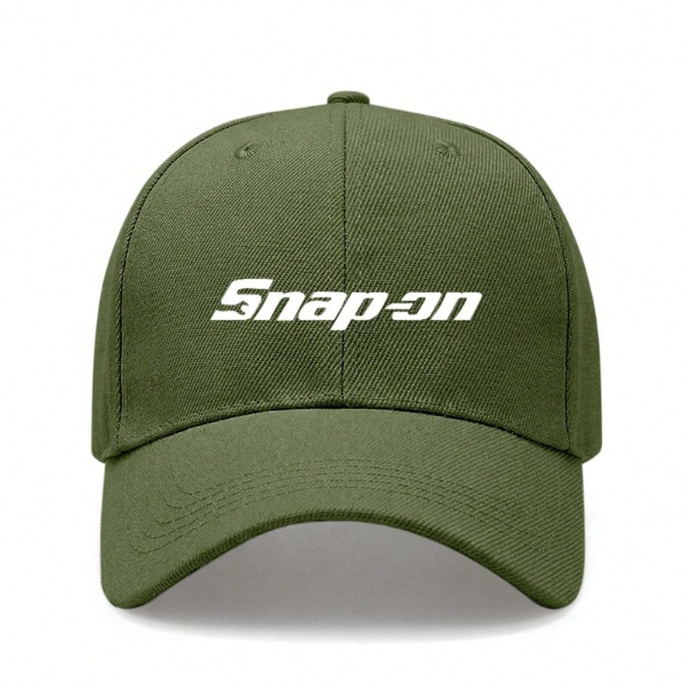Черная Бейсболка - Принт "Snap-on" Регулируемая Дышащая Легкая Повседневная Уличная Бейсболка Для Мужчин Женщин, Кепка Snapback