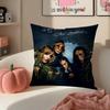 Bold Italian Rock Band MManeskin Cushion Cover Pillowcase Short Plush Invisible zipper Room Sofa Cushion Cover